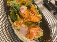 特色刺身沙拉-玄白·炭烤活鳗(上海首店)