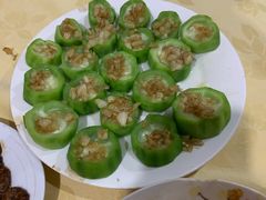 蒜蓉蒸丝瓜-电白鸭粥店(下沙二坊88号店)