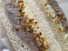 芋泥桂花奶酪三明治-啊噗吐呦现场烘焙(麦凯乐店)