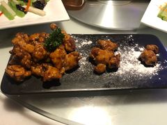 雪花糖醋里脊-绿茶餐厅(松江万达店)