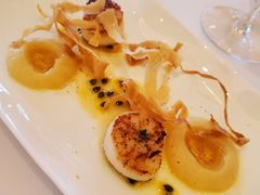 煎深海扇贝配欧洲白萝卜泥-Jean Georges