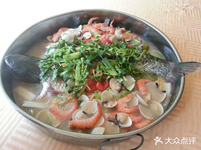 锦绣山庄顺德大盘鱼图片