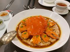 和乐蟹蒸手剁肉饼-广州文华东方酒店·江-由辉师傅主理