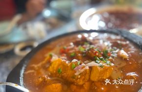 Stewed Fried Tofu in Brown Sauce