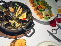 白葡萄酒青口-月芽·自由餐厅·西溪湿地餐厅