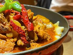 公路沙湾大盘鸡-耶里夏丽·新疆菜·28年喀什老馆(田林东路店)