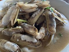 炒蛏子-天桥饭店·特色海鲜(金山嘴渔村店)