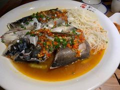 老坛剁椒蒸有机鱼头-举炊·寻湘记·新鲜现炒(临平西子国际店)