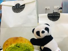 自家红豆抹茶面包-WHEAT&BAKER-麥(凯德来福士店)