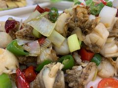 葱爆威海扇贝-郭姐·威海渔村(黄兴路店)