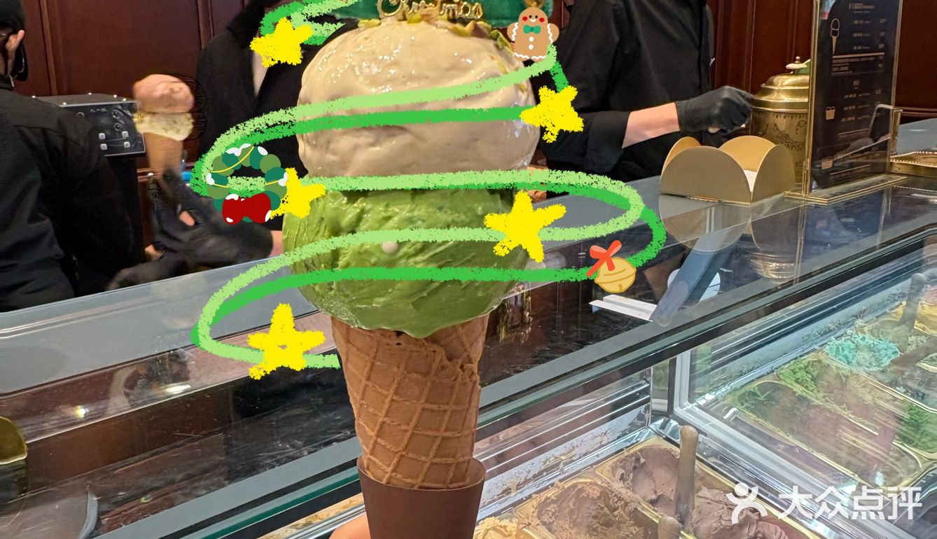 是谁还没吃到福州的圣诞限定冰淇淋🎄