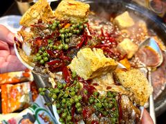 -探鱼·鲜青椒爽麻烤鱼(西南商都店)