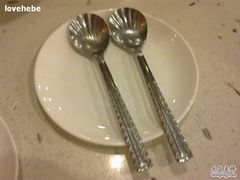 餐具的勺子很特别-太清凉茶糖水(前海店)