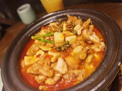 鲜花椒焗牛蛙-粗茶淡饭·隐庐私厨(东亭店)