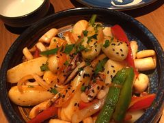 章鱼炒年糕-纯彩日本料理