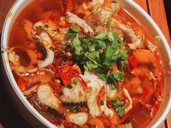 水煮鱼牛蛙双鲜-意满花千醉(金茂览秀城店)