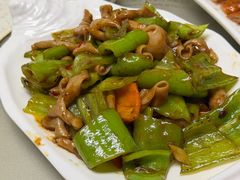 豉椒炒鹅肠-肥仔文澳门猪骨煲(南京西路店)