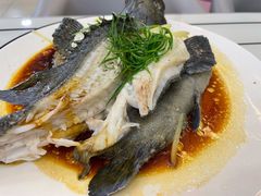 清蒸石斑鱼-覃记海鲜美食餐厅