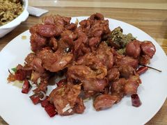 炸脆鸡胗-老七饭馆 清真菜(光荣道总店)