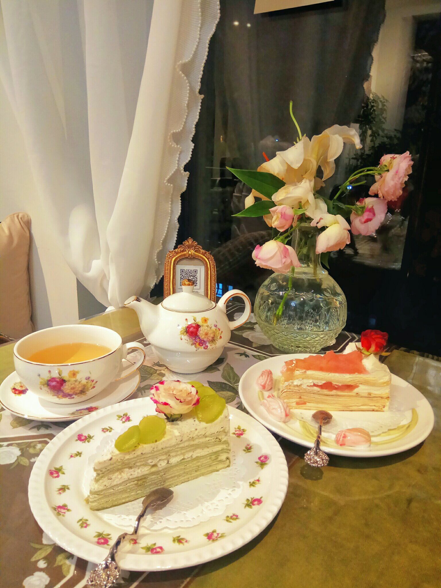 曲径通幽,复古欧式下午茶来一套