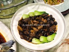 花菇焖海参-雅和生态渔庄·宜城锅巴饭(龙灵山公园店)