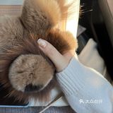 秋冬美甲｜栗子色+大理石纹 温柔又显白