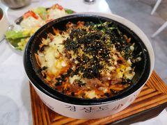 芝士海苔牛肉石锅拌饭-京尚道韩式美食屋(海甸岛店)