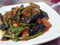 茄子烧豆角-壹阁胡羊焖饼(特色小吃街店)