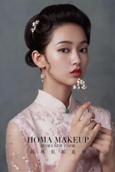 点击看大图 -荷玛高端新娘跟妆团队·彩妆培训