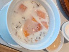 木瓜牛奶炖桃胶-时间里·新派粤菜(远洋店)