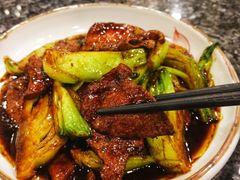 菜梗炒猪肝-菲乐餐厅(三十年经营·湖滨路店)