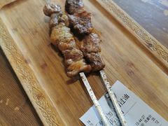 大烤肉-歹歹的加个面过油肉拌面
