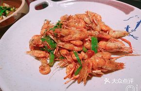 Stir-fried River Shrimp