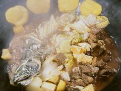 -粘豆包柴火铁锅炖