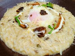 温泉蛋黑白松露烩饭-娜娜家•Nana’s restaurant (爱琴海店)