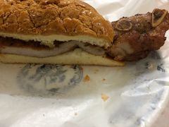 猪扒菠萝包-渔记茶餐厅(渔村店)
