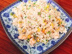 玉米虾仁炒饭-福州人铭小吃