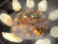 地锅贴饼-地锅公社·现炒地锅鸡·地锅鱼·夜宵(罗锦路店)