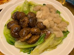 竹笙冬菇扒生菜-广州酒家(文昌总店)