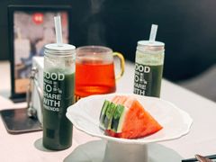 羽衣甘蓝青瓜汁-冰火楼(梦泽园店)