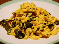 石耳炒蛋-鸿运楼·舌尖上的徽菜