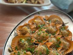 蒜蓉粉丝扇贝-三亚火车头万人海鲜广场