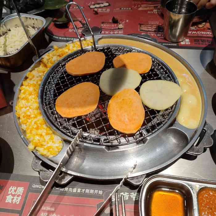 青瓦炭烤肉(群光广场店)-"虽然等了好长时间,但是味道很不错,服务也.