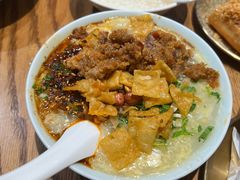 蛋冲牛肉豆腐脑-小豆海棠(人民南路店)