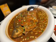 葱烧有机武昌鱼-湖滨客舍·湖北菜