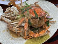 姜葱炒蟹-贞姨美食·老字号海鲜大排档