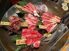 黑牛五品盛-黑牛の店·和牛烧肉(合生汇店)