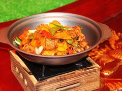 干锅土豆片-大汗行宫园林餐厅