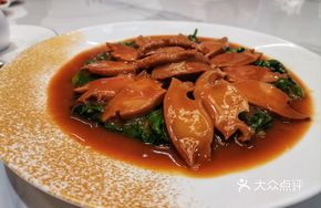 Braised Abalone with Bean Sprouts