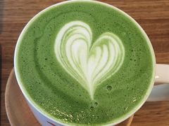 抹茶拿铁-琥珀咖啡 Ambercoffee